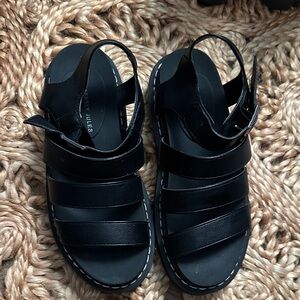 Sincerely Jules Black Sandals